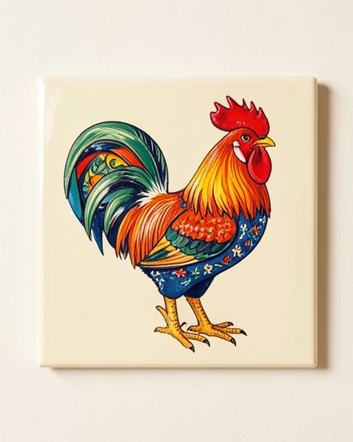 Rooster Tile