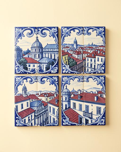 Set of Four Panels